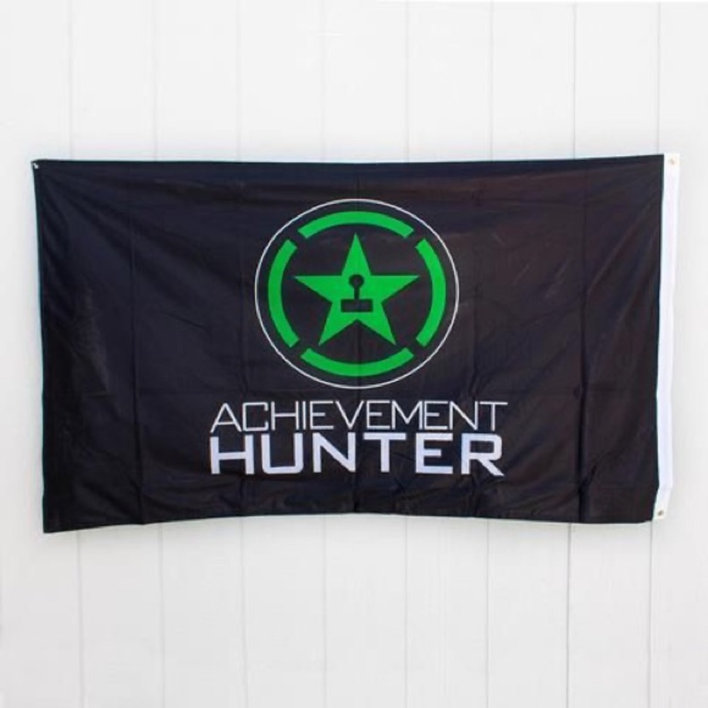 Achievement Hunter Double-Sided Flag